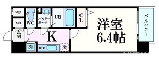 エスリード大阪STATIONの物件間取画像